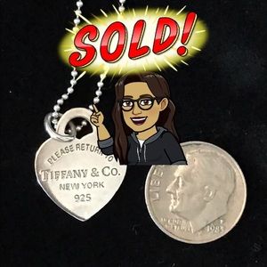Tiffany & Co. Heart pendant necklace